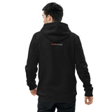 Unisex essential eco hoodie Dark DTG Logo