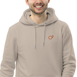 Unisex essential eco hoodie embroided